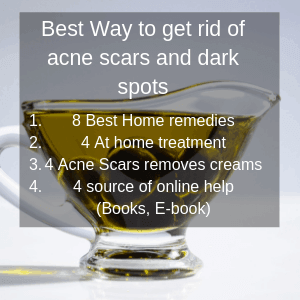 Home remedies to remove acne scars quickly