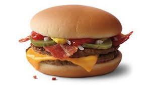 low carb fast food, bacon mcdouble