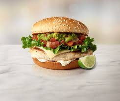 Pico Guacamole with Artisan Grilled Chicken Sandwich, at mcdonald,