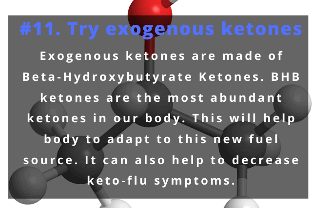 tips to get in to ketosis